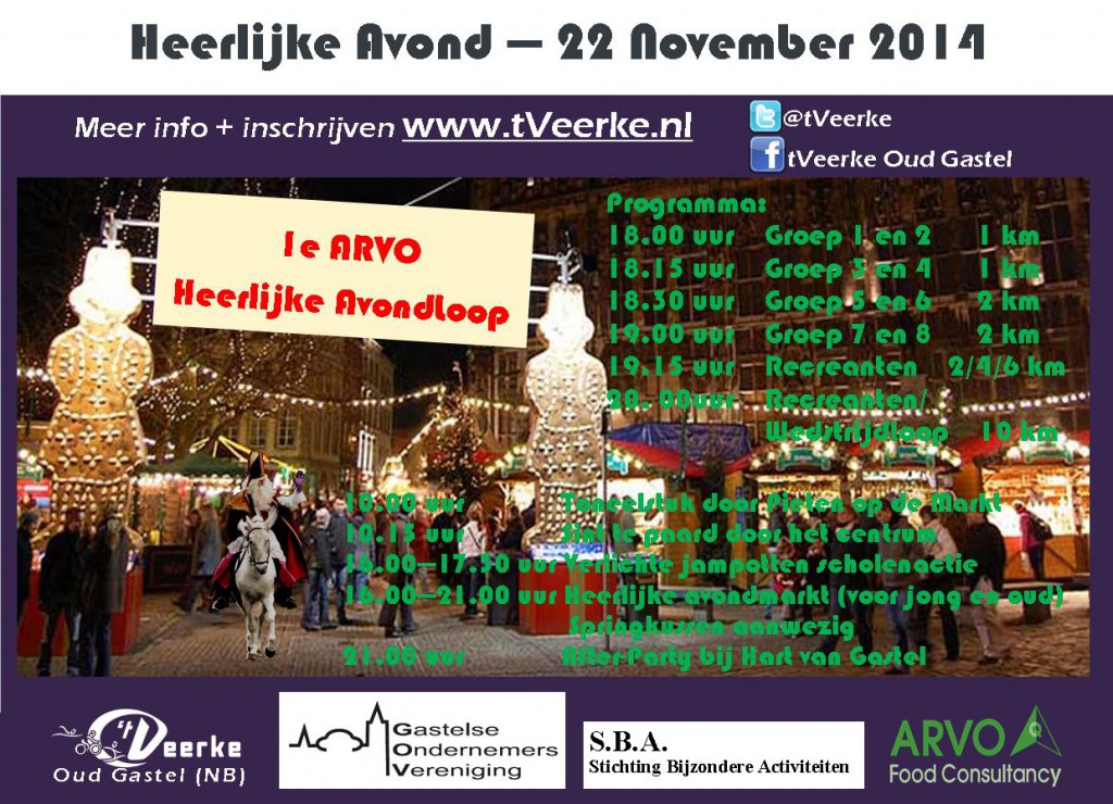 flyer heerlijk avondje loop